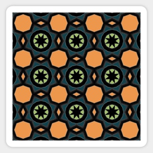 The Blotchy Geometric Halloween Collection Sticker